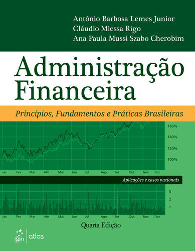 Administração financeira, de Ana Paula Cherobim. Editora Gen – Grupo Editorial Nacional Part S/A, capa mole em português, 2016