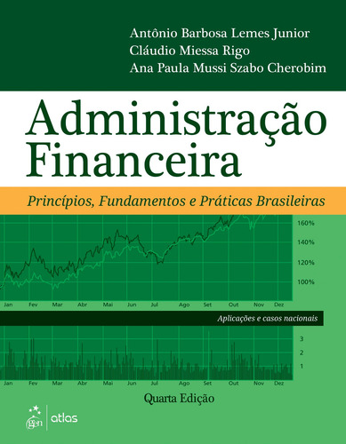 Administração financeira, de Ana Paula Cherobim. Editorial GEN ATLAS, capa mole em português, 2016