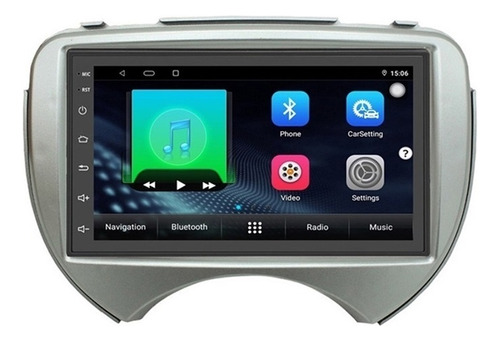 Estéreo Nissan March 2012-2013 Android Carplay Gps 4+64g