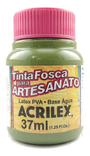 Tinta Acrilex Fosca Artes. 37 Ml 545 Verde Oliva