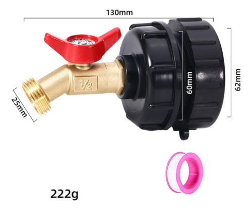 Adaptador De Bolsa Ibc, Adaptador De Tanque De 4 Piezas