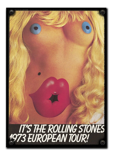 #317 - Cuadro Vintage 21 X 29 Cm / The Rolling Stones Poster