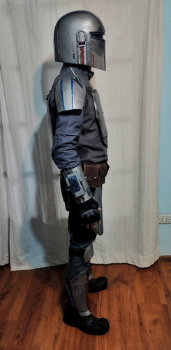 Cosplay Disfraz Mandalorian Custom Talle M Gris Oscuro M (Usado)