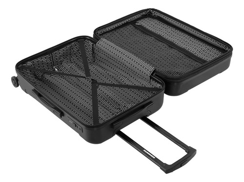 Valija Hummer Mediana 24puLG Abs Equipaje Maleta Amplia Color Negro