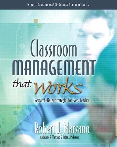 Book : Classroom Management That Works Research-based...