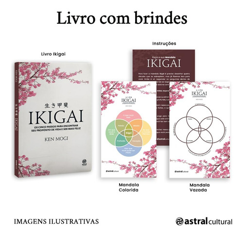 Ikigai: Os Cinco Passos Para Encontrar Seu Propósito De Vida E Ser Mais Feliz + Brinde Exclusivo