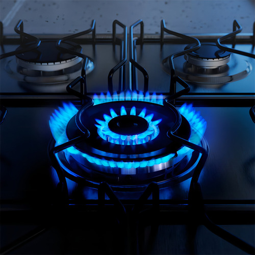 Fogão A Gás De Piso 5 Bocas Electrolux Com Vaporbake - Fe5gp Cor Preto