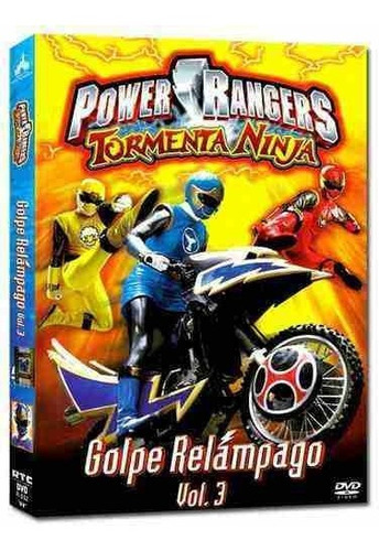 Dvd Power Rangers (golpe Relampago) Original!!!