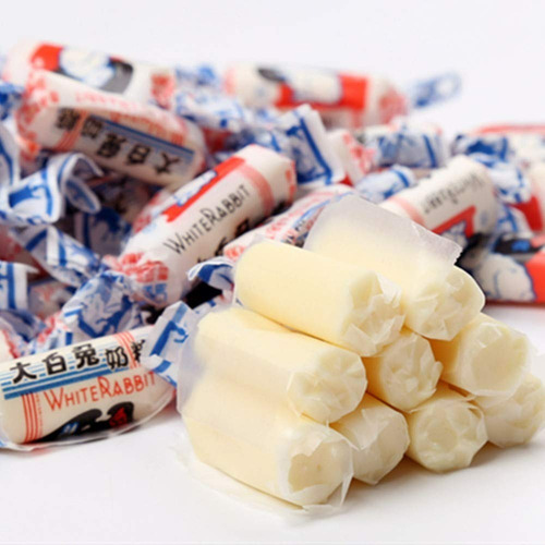 Caramelos De Leche Cream Candy Pack  200gr White Rabbit