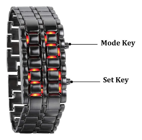 Mujeres De Reloj Digital Led Reloj Led Reloj De Moda Pulsera