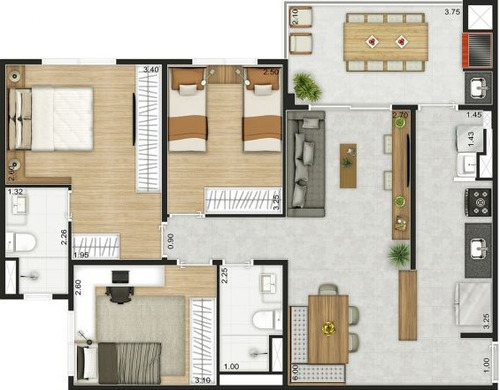 Imagem 2 de 25 de Apartamento - Ref: Or14968.2