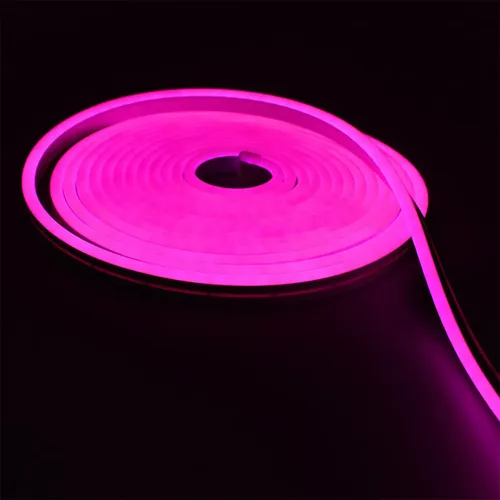 Cinta LED Neón Flexible 5m IP65 2835 Luz Rosa 120 LEDs/m | MercadoLibre