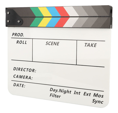 Accesorio Para Filmación De Películas, Clapboard, Sonido Nít