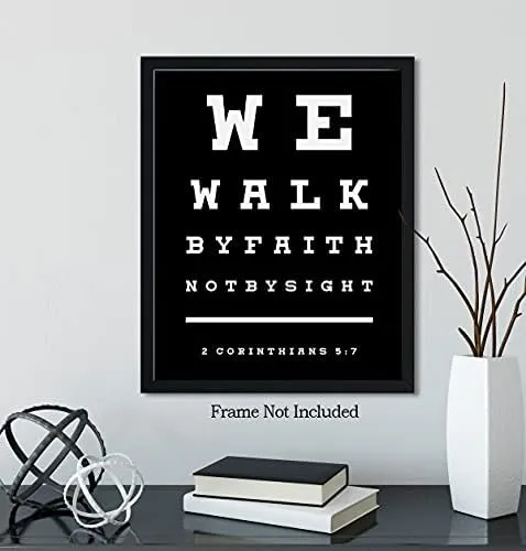 Caminamos Por Fe, No Por 2 Corintios 5:7 Impresión Artística