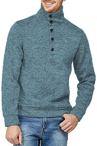 Sueter Cardigan Cuello Tortuga Moda Casual Sudadera Chamarra