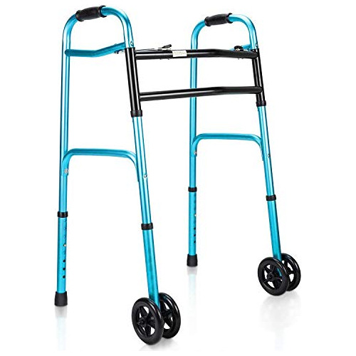 Oasisspace Caminante Plegable Resistente, Caminador Baritric