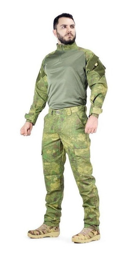 Farda Completa Camisa Combat Shirt + Calça Militar Airsof