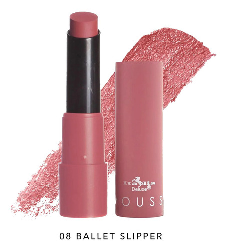 Lip Combo Italia Labial+delineador+bálsamo+gloss+sacapuntas Ballet Slipper
