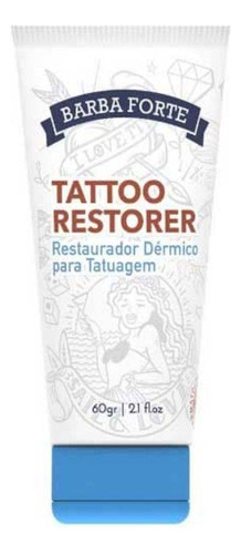Barba Forte Restaurador Para Tatuagem Tattoo Restorer 60gr