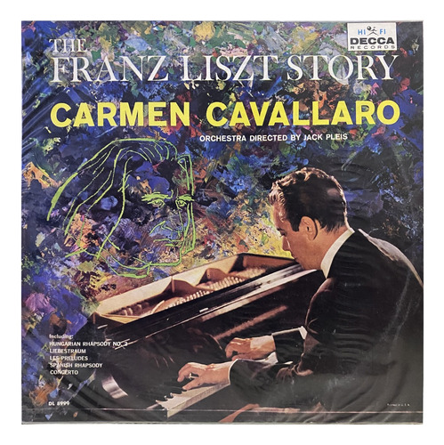 Disco Vinilo Carmen Cavallaro The Franz Liszt Story