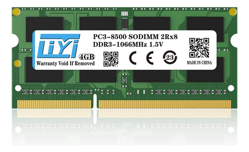 Liyi Ddr3 Dram 1066 Mhz Pc3-8500 Pc3-8500s Cl7 Sodimm...