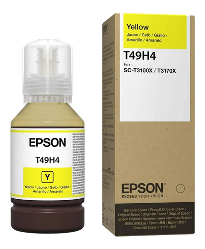 Botella Tinta Epson T49h Surecolor T3170x 140ml Original