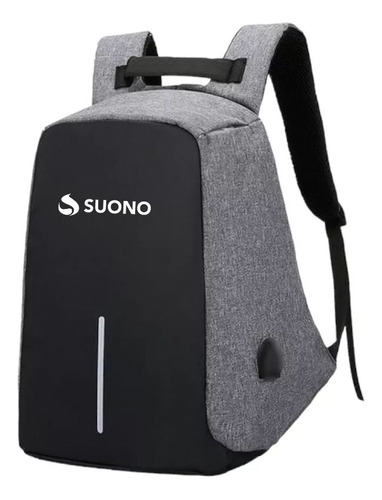 Mochila Impermeable Antirrobo Suono Puerto Usb Snac-1000