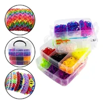 Comprar Kit Maleta Tear 4200 Elásticos Loom Band Pulseiras Coloridas
