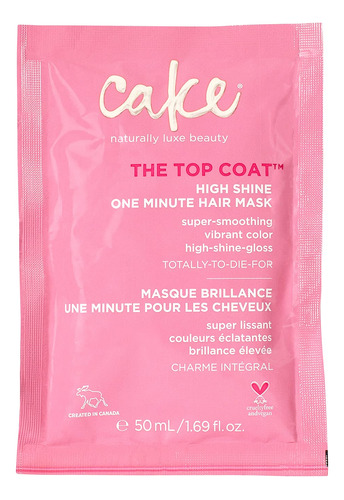 Cake Beauty The Top Coat - Mascara Capilar De Alto Brillo De