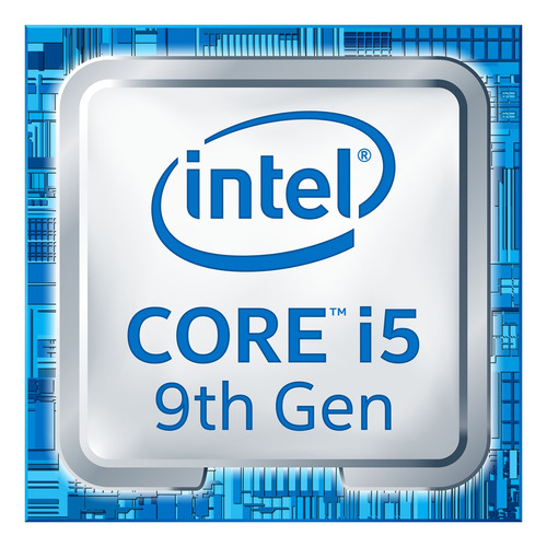 Imagen 1 de 3 de Procesador gamer Intel Core i5-9600K BX80684I59600K de 6 núcleos y  4.6GHz de frecuencia con gráfica integrada