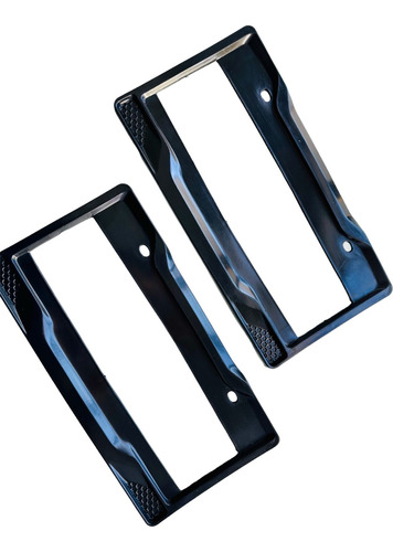 Porta Placas Ancho Universal Tapa Entidad (par)