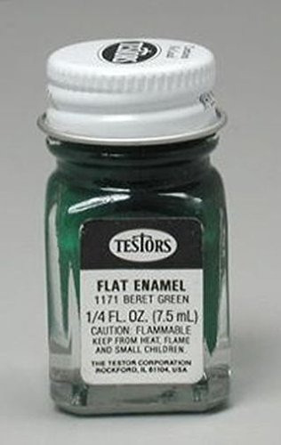 Boina Verde Testors Esmalte Plastico Modelo Pintura