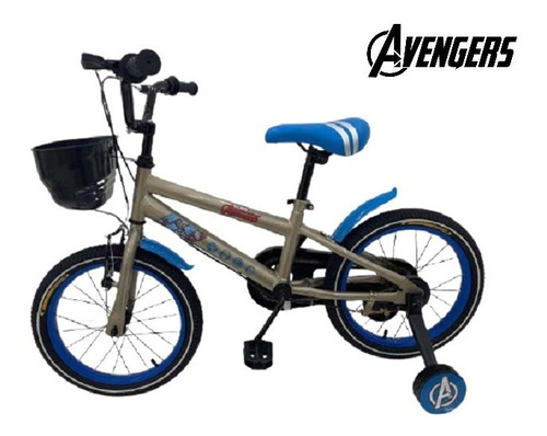 Bicicleta Infantil Rodado 16 Disney Frozen Avenger Babymovil