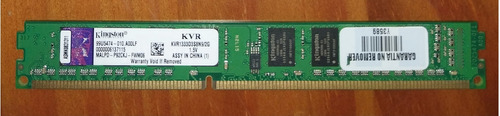 Memoria Ram Para Pc 2gb Ddr3 1333mhz Pc3 10600 Kingston