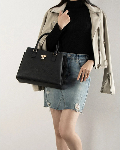 Bolsa Guess Girlfriend Satchel Texturizada 100% Original