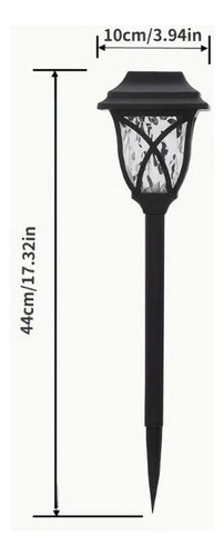 Set De Lámparas Solares Para Caminos De Jardín, 6 Piezas
