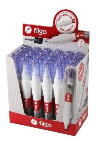 Lápiz Corrector Filgo Correct 012 Caja X24 Unidades