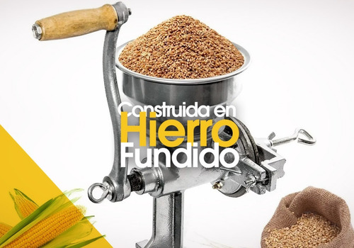 Imagen 9 de 9 de Molinillo Semillas Granos Cereales Cafe Moledora Molino 6kg