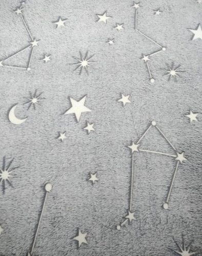 Imagen 1 de 7 de Alfombra Carpeta Brilla Oscuridad Glow In The Dark 59 X 160
