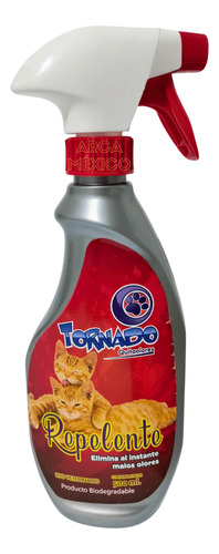 Repelente Biodegradable Entrenador Perro Gato Tornado 500 Ml