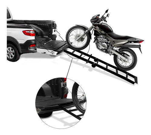 Extensor De Caçamba Strada 2014 A 2020 Divisor Rampa Pt Edr