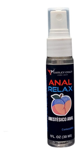 Lubricante Anal Relax, Unisex Relaja Los Musculos, Base Agua