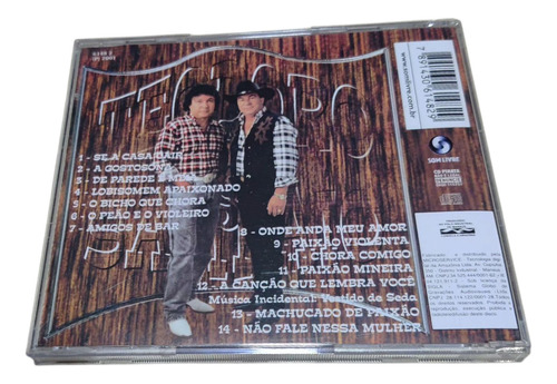 Cd Teodoro E Sampaio A Gostózona Original Novo Deslacrado Estandar