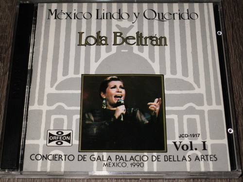 Lola Beltran - México Lindo Y Querido, Concierto (2cd)