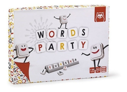 Words Party Juego De Mesa Palabras Cruzadas Eureka