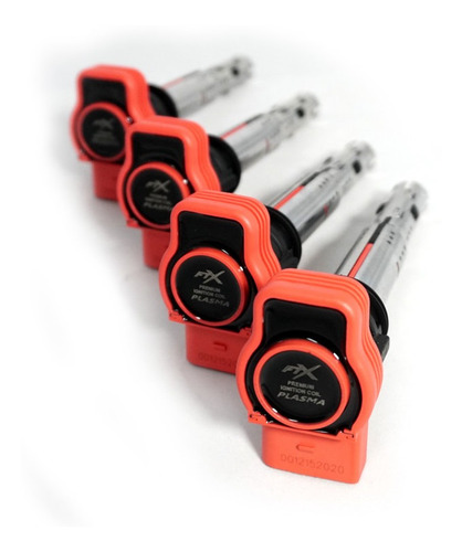 Imagen 2 de 10 de Bobina Roja Red Plasma Ftx (x4) Audi Vw 2.0 T