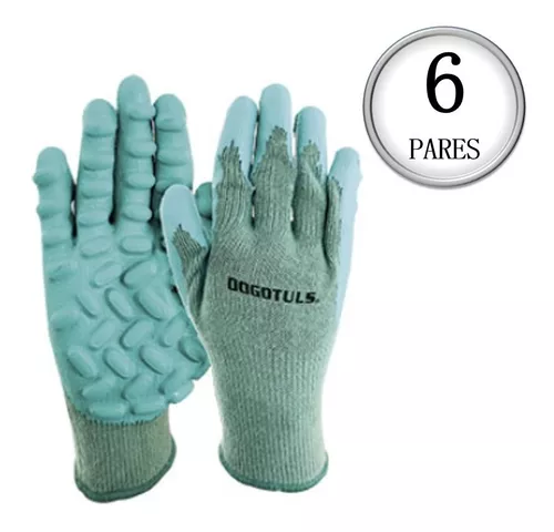 6 Guantes Anti Con De Ms