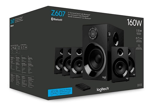 Bocinas Bluetooth Logitech Z607 5.1 Cha Usb Sd Sdhc Radio Fm