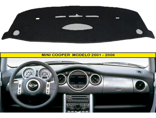 Cubretablero Automotriz Mini Cooper Modelo 2001 - 2006