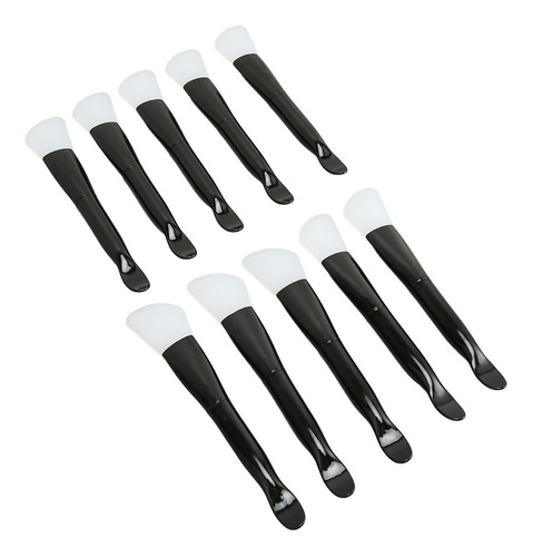 Aplicador De Máscara Facial, 10 Piezas, Cepillo De Silicona